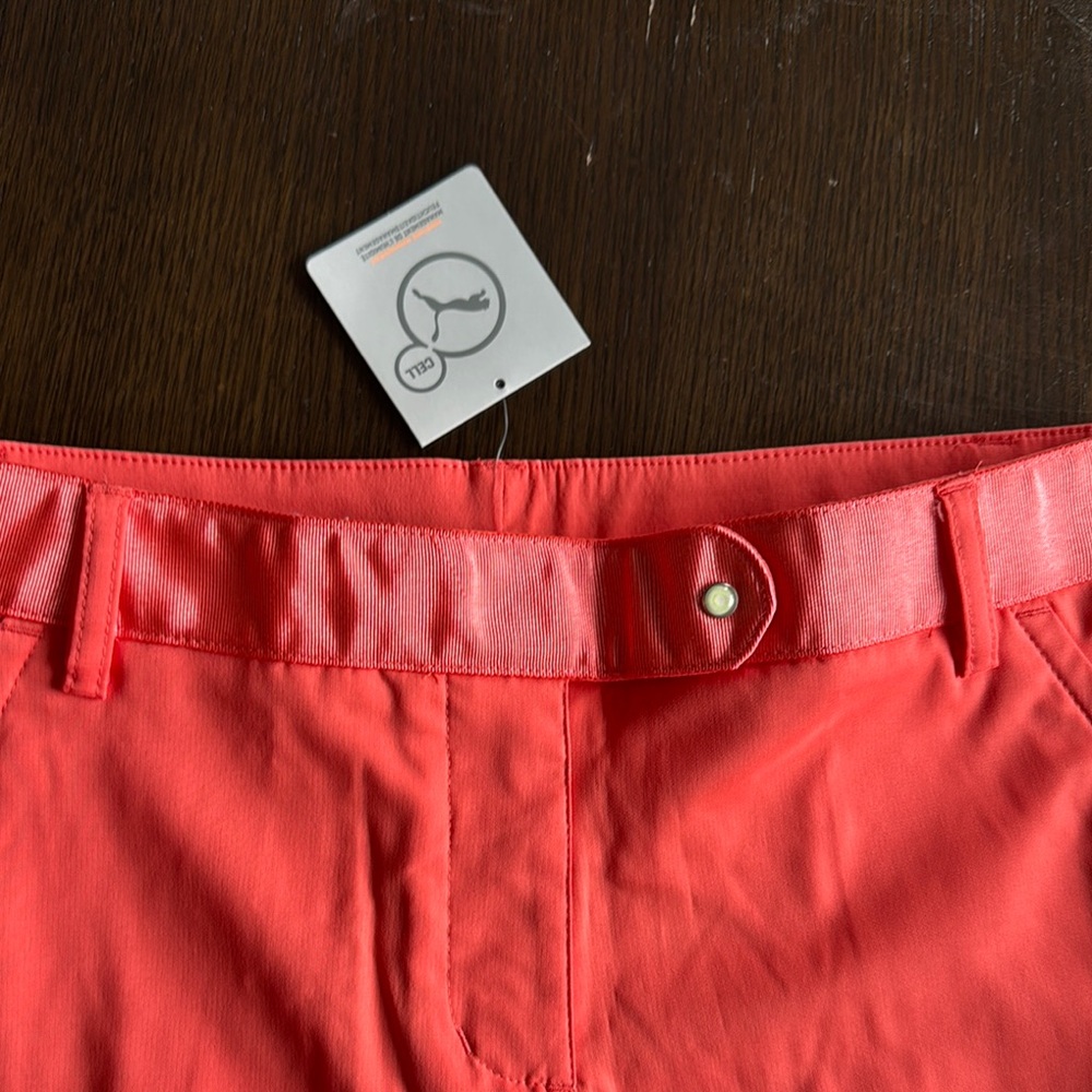 Puma Bright Coral Shorts - Picture 4 of 6